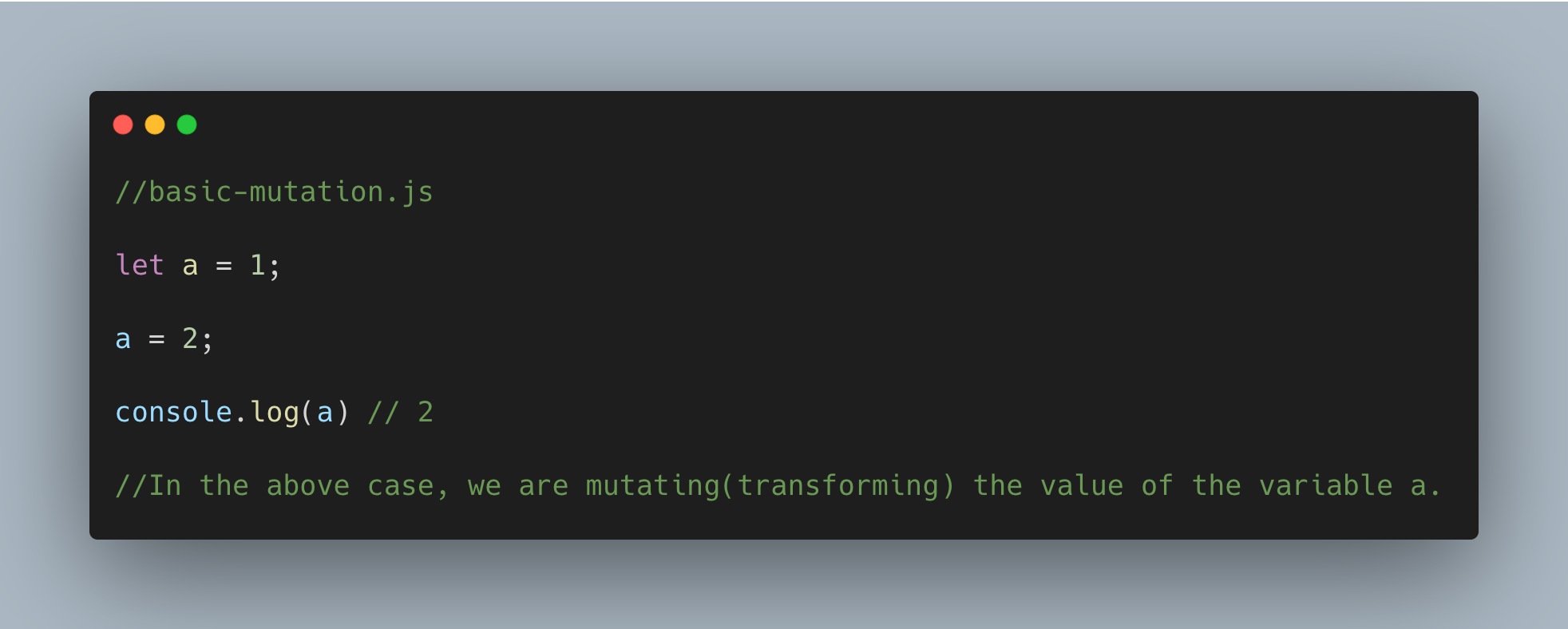 Basic Mutation
