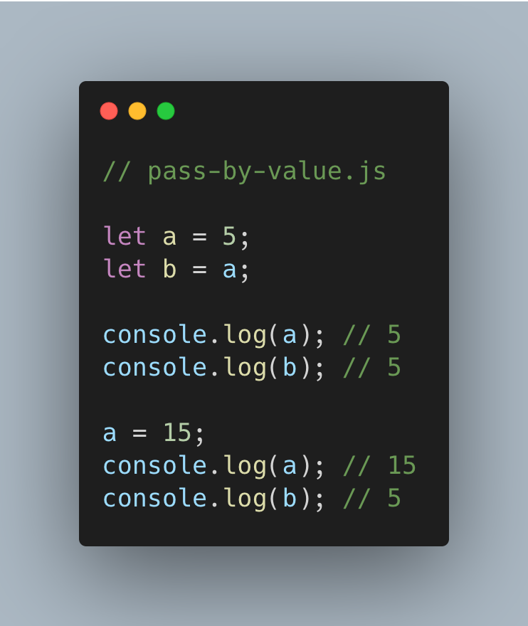 Pass By Value